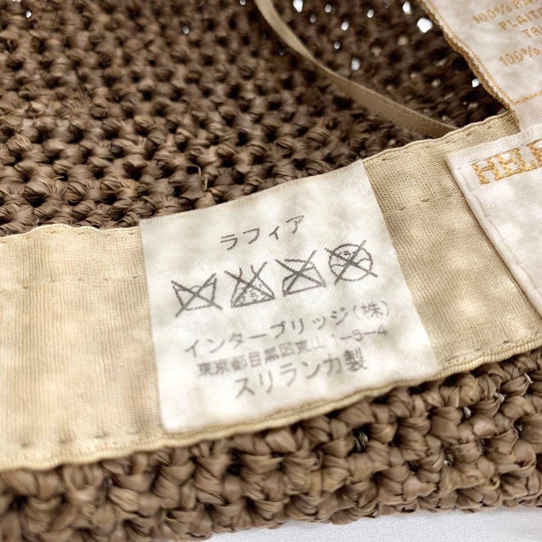 美品✨HELEN KAMINSKI 麦わら帽子 レディース ラフィア ハット.