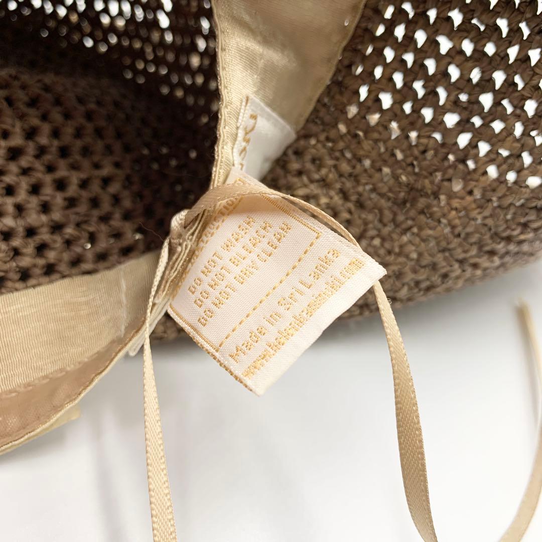 美品✨HELEN KAMINSKI 麦わら帽子 レディース ラフィア ハット.