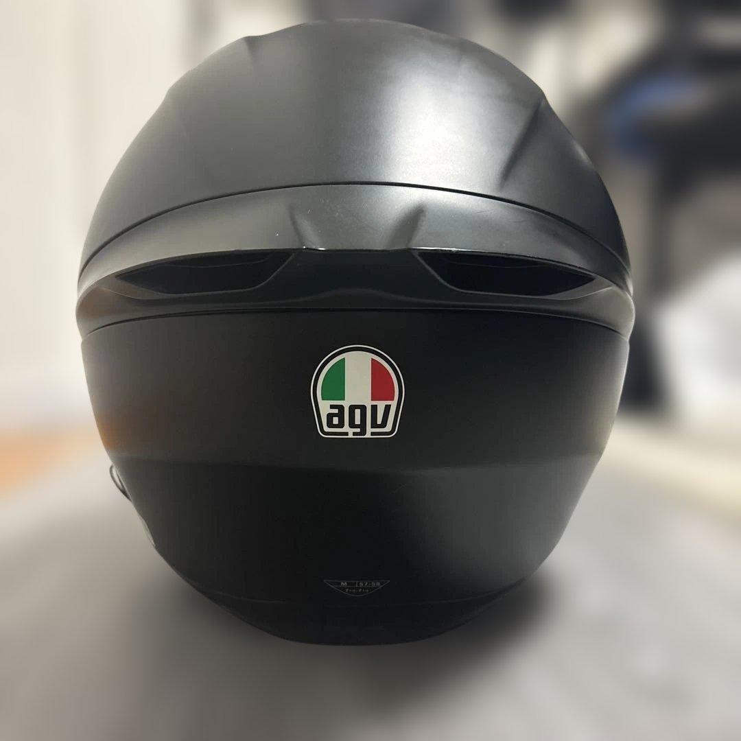 AGV k1s インカム付きマットブラック