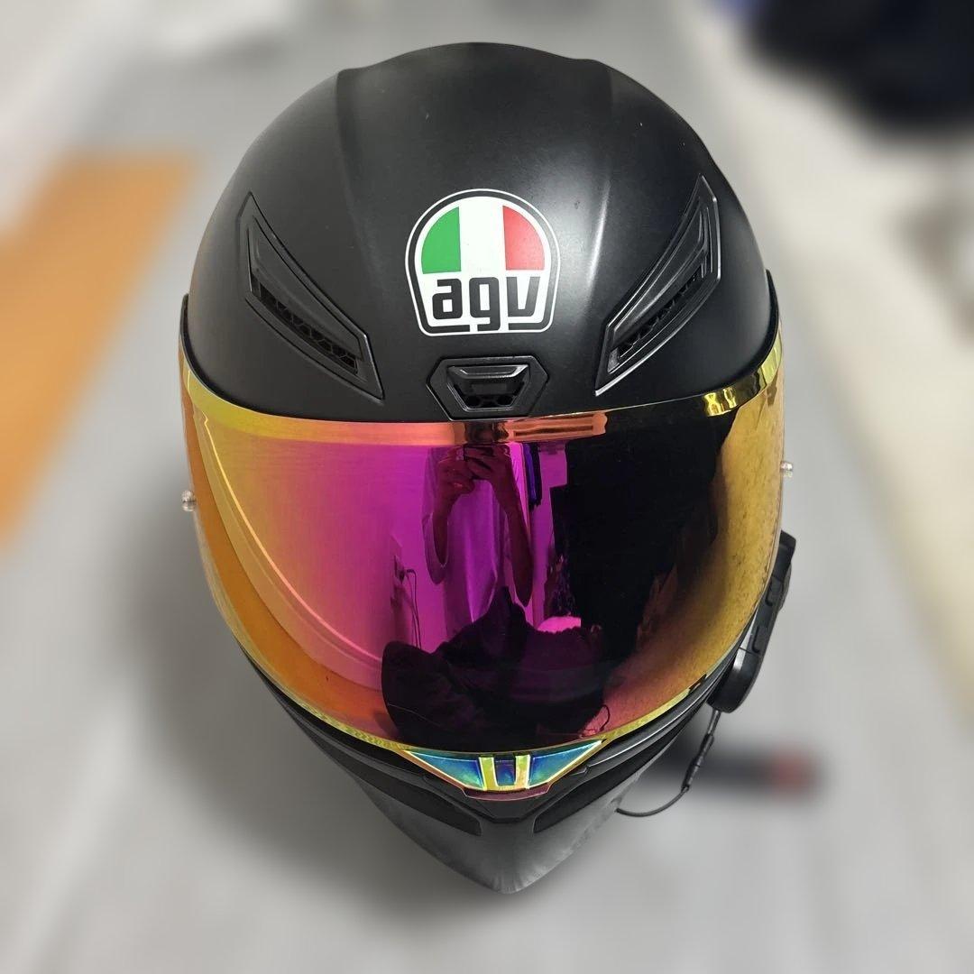 AGV k1s インカム付きマットブラック