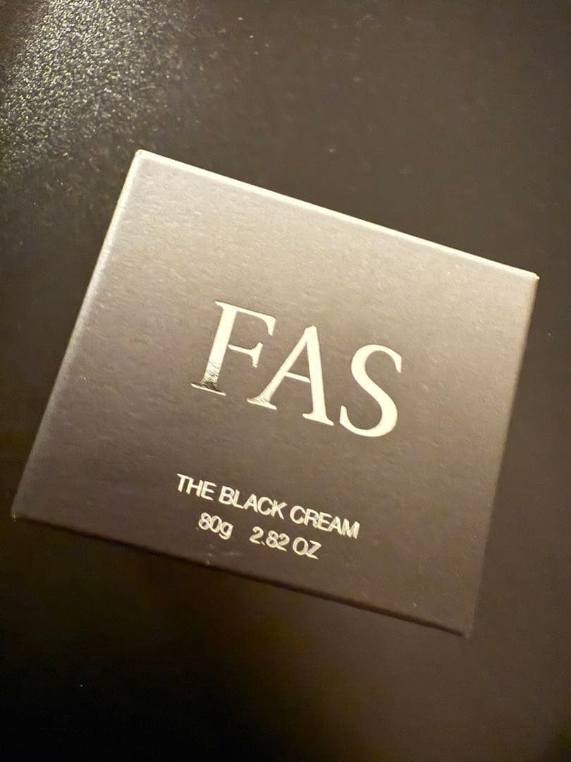 FAS ザ ブラック クリーム80g