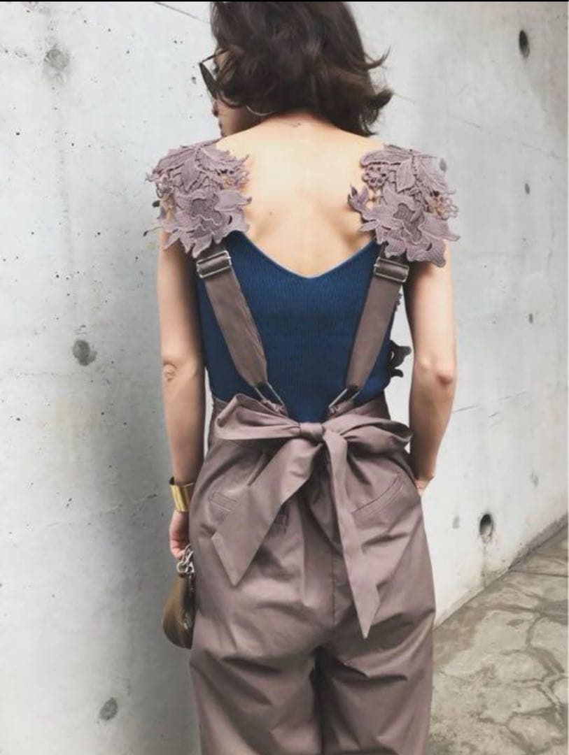 専用出品⭐️アメリヴィンテージ⭐️レースサロペット⭐️未使用新品タグ付き！