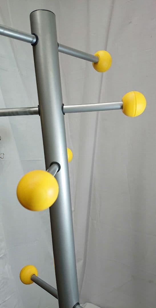 中古品　イタリアン モダン　ポールハンガー　ハンガーラック