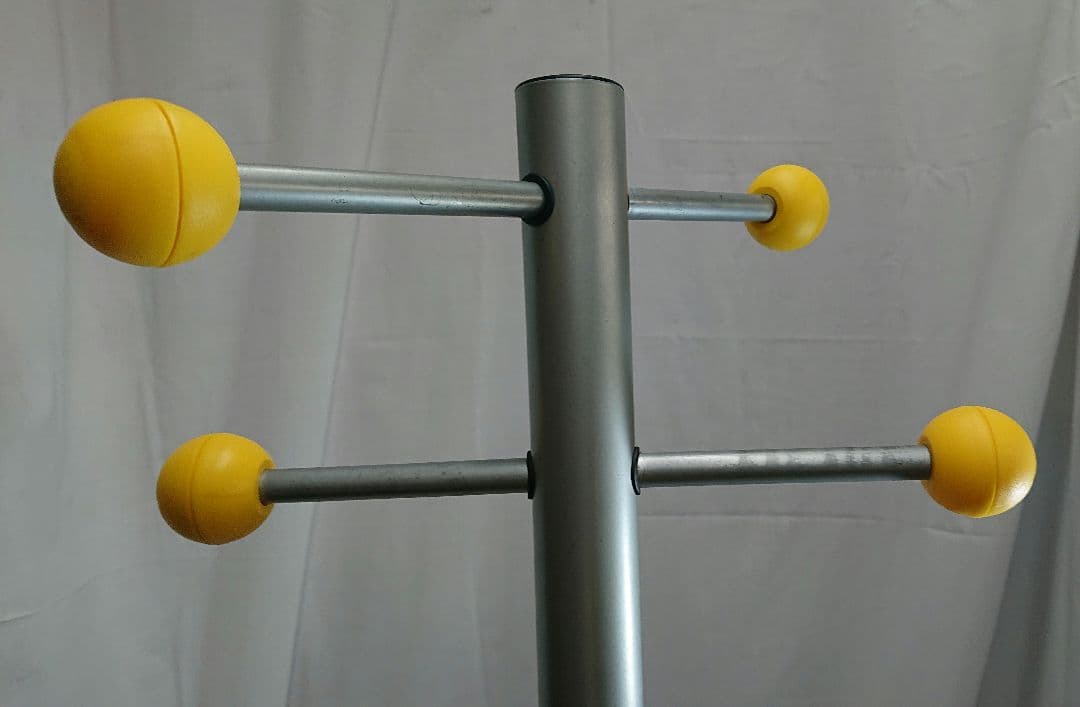 中古品　イタリアン モダン　ポールハンガー　ハンガーラック