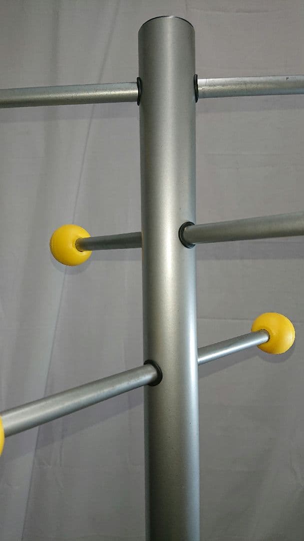 中古品　イタリアン モダン　ポールハンガー　ハンガーラック