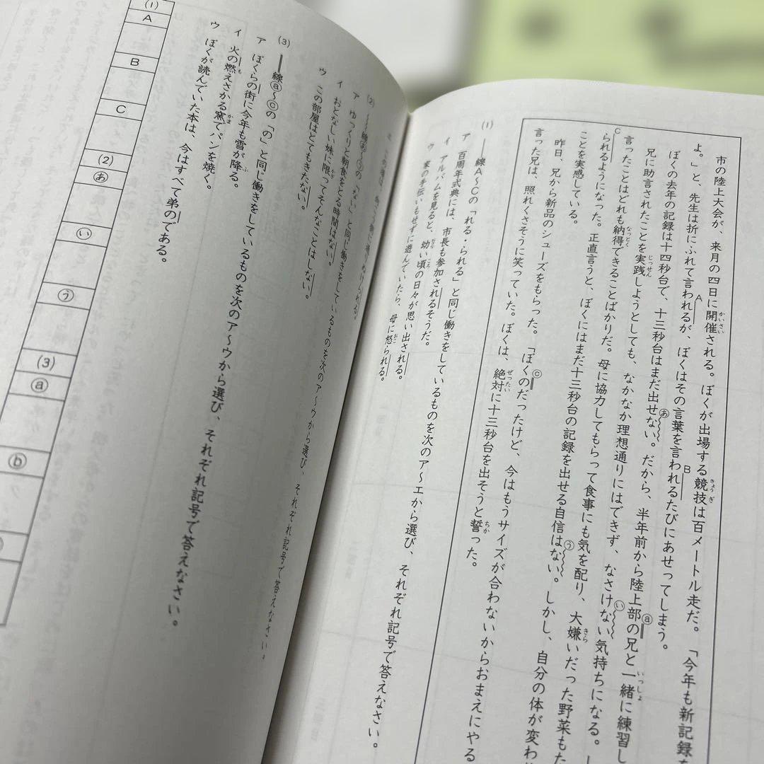 ㉑Ｂ　サピックス　SAPIX 国語 Aテキスト　基礎度実戦
