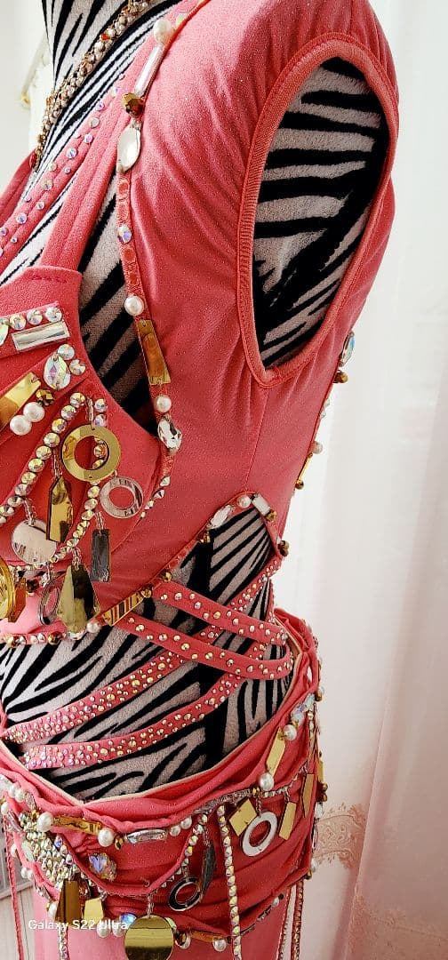 ベリーダンス衣装　バラディドレス