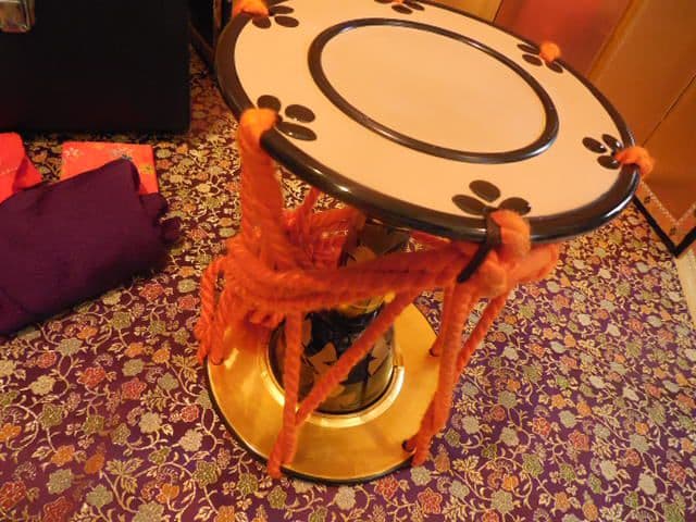 和楽器 鼓 小鼓 銀杏 蒔絵 漆塗り 和太鼓 打楽器 能 歌舞伎 ケース付き