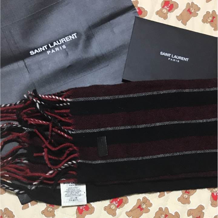 SAINTLAURENT  PARIS マフラー