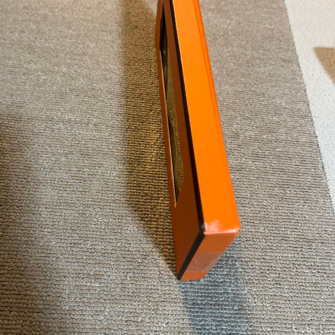 HERMES イエローパターン ネクタイ