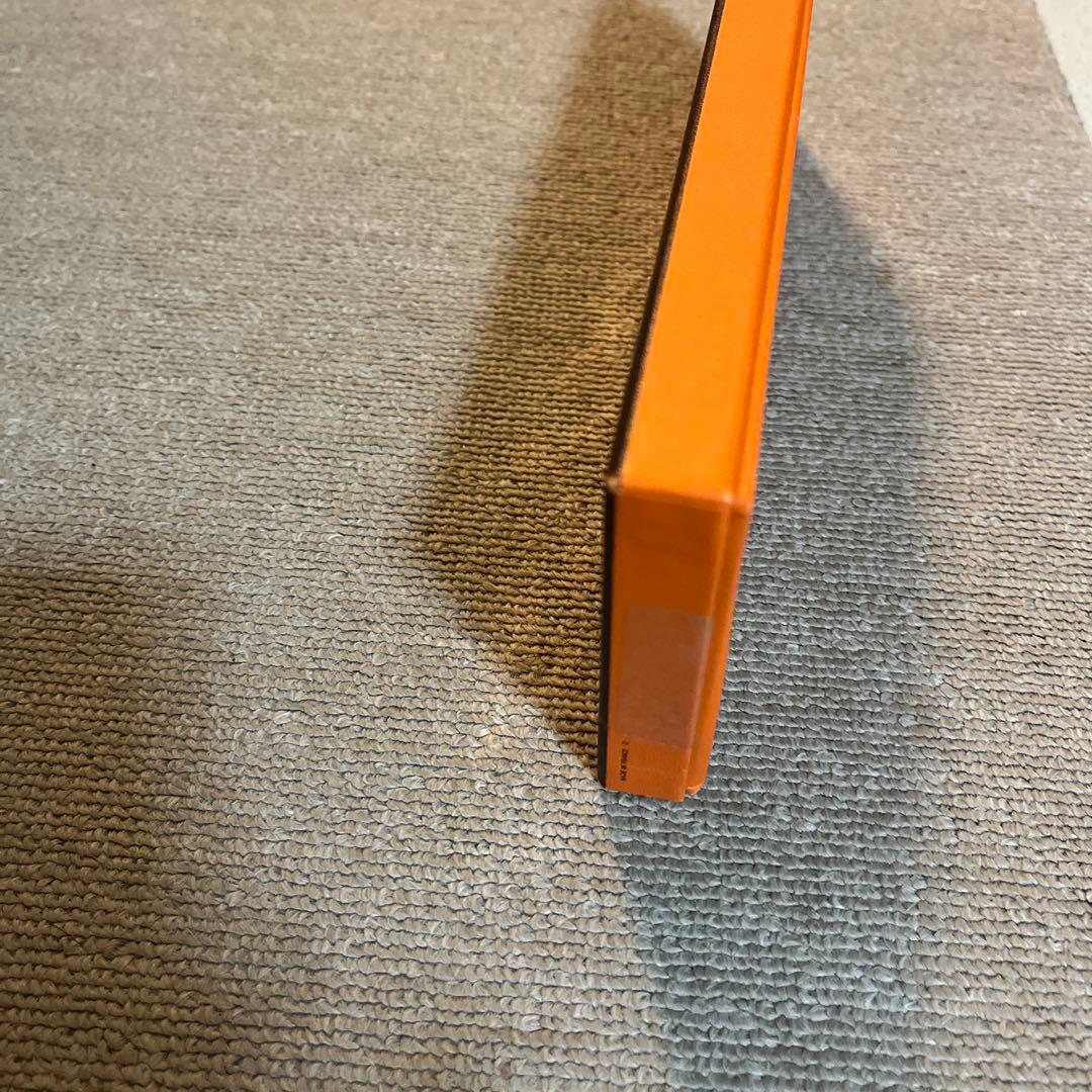 HERMES イエローパターン ネクタイ