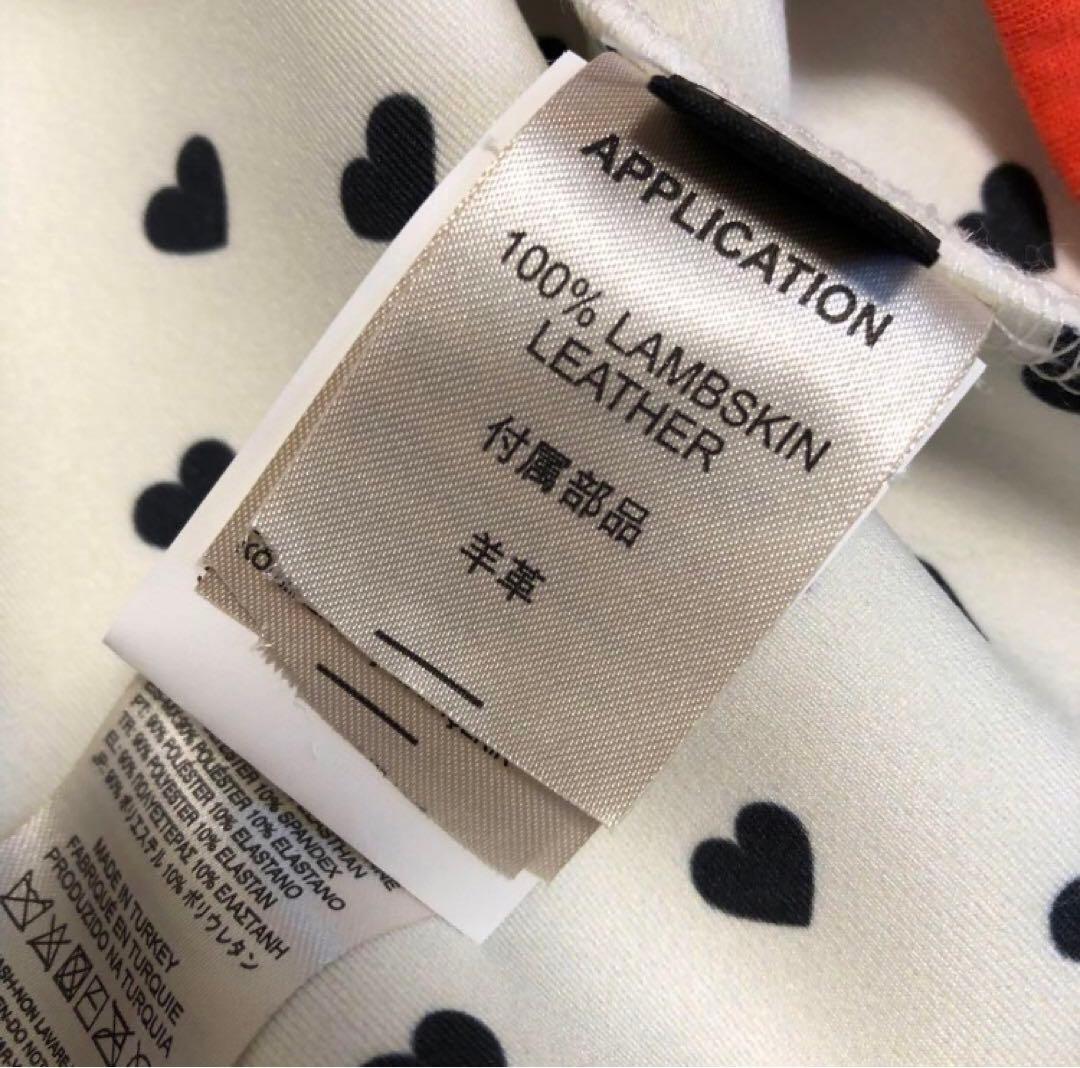 新品タグ付き　DIESEl ディーゼル ラムレザー　スタジャン　スカジャン　羊革