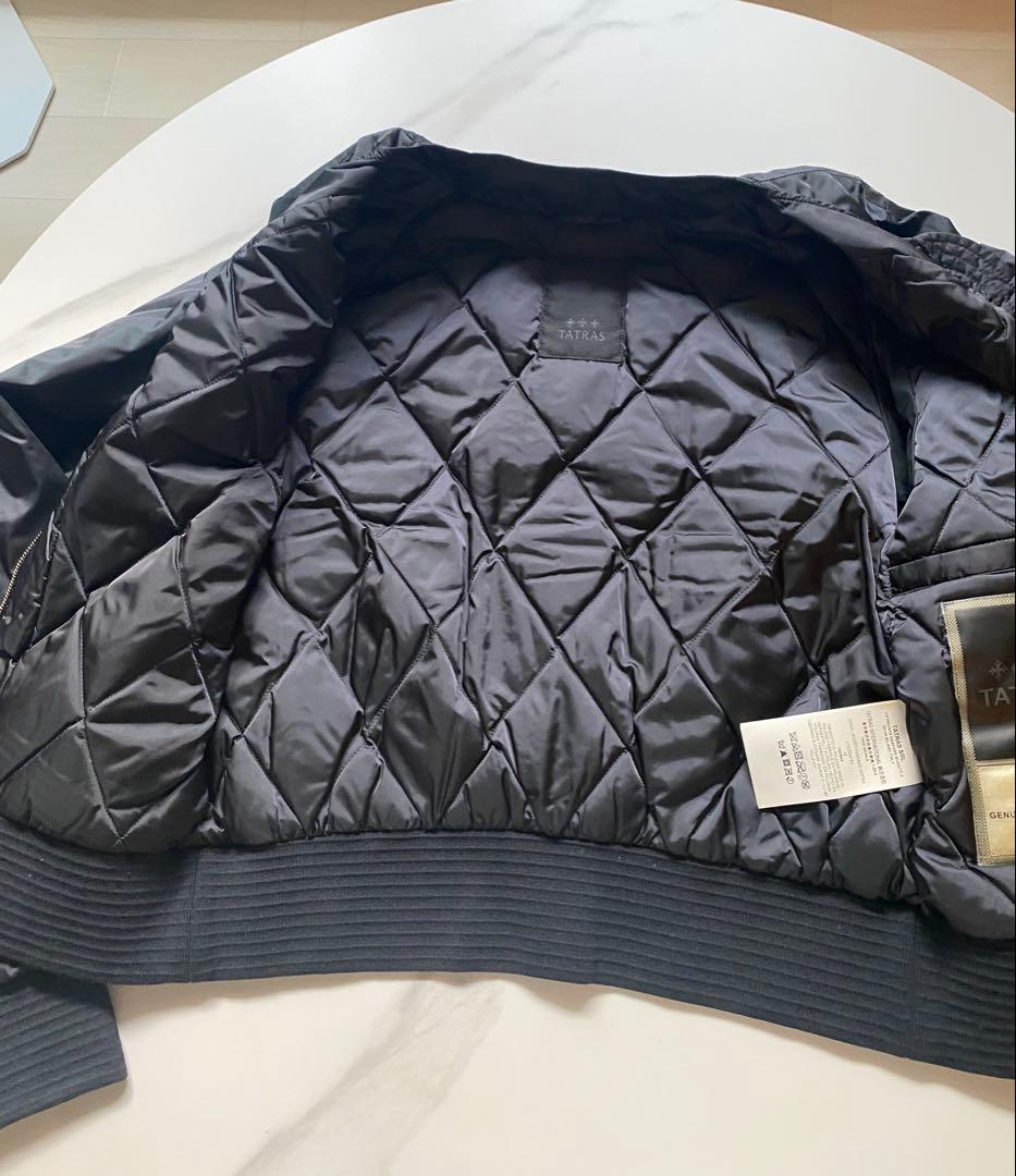 TATRAS ブラック キルティングジャケット