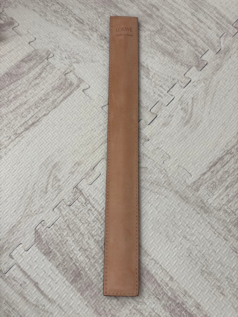 【美品】LOEWE ラップブレスレット　スモールタン