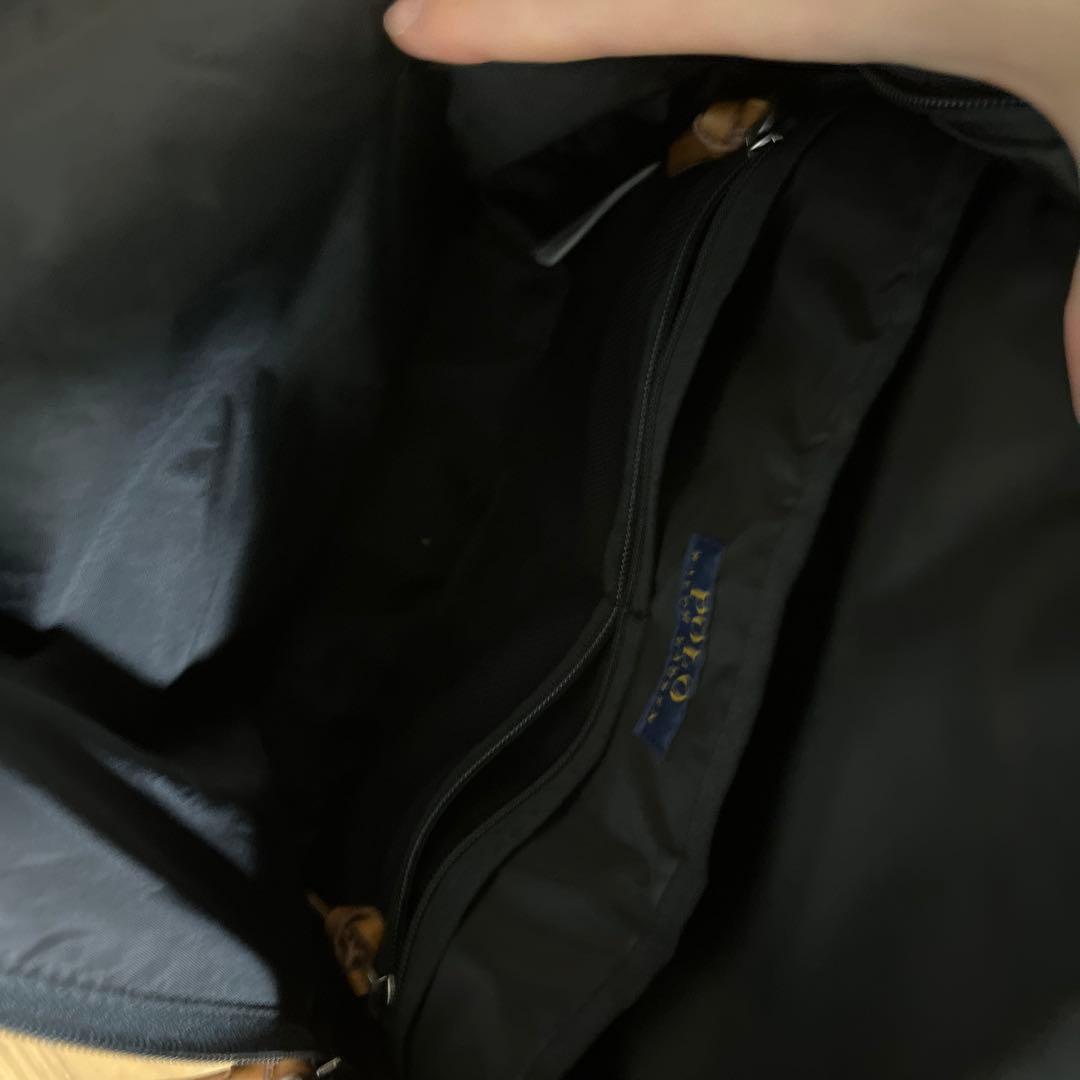 【美品・値下げ】Polo Ralph Lauren 黒 リュック