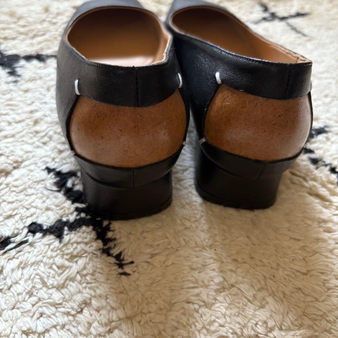 メゾンマルジェラ スクエアトゥ バレリーナ 36