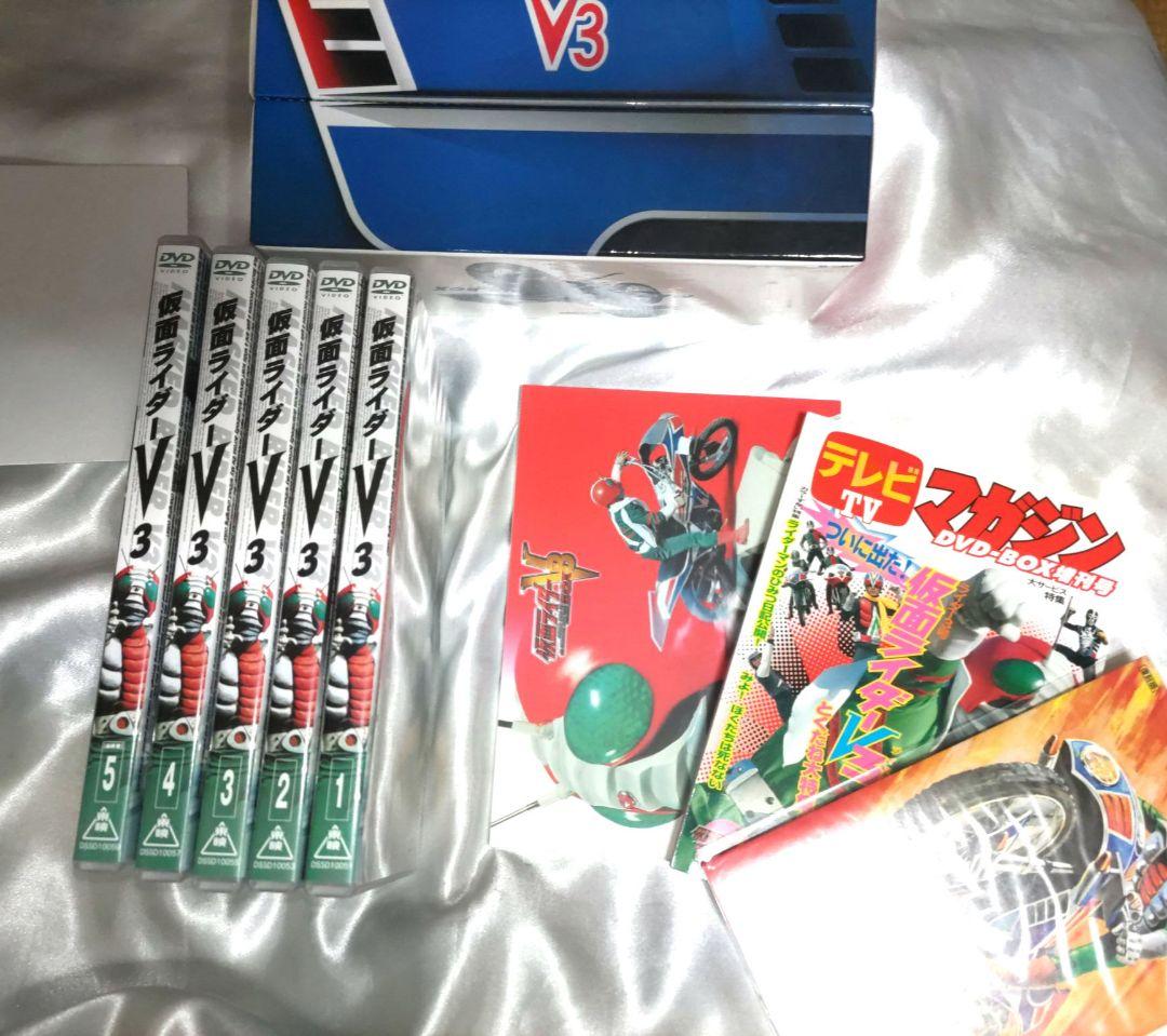仮面ライダーV3の10枚組DVDボックス 希少レア ワケあり