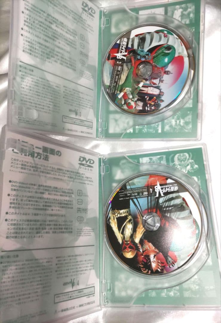 仮面ライダーV3の10枚組DVDボックス 希少レア ワケあり