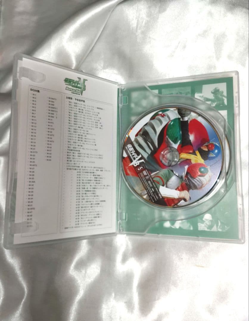 仮面ライダーV3の10枚組DVDボックス 希少レア ワケあり