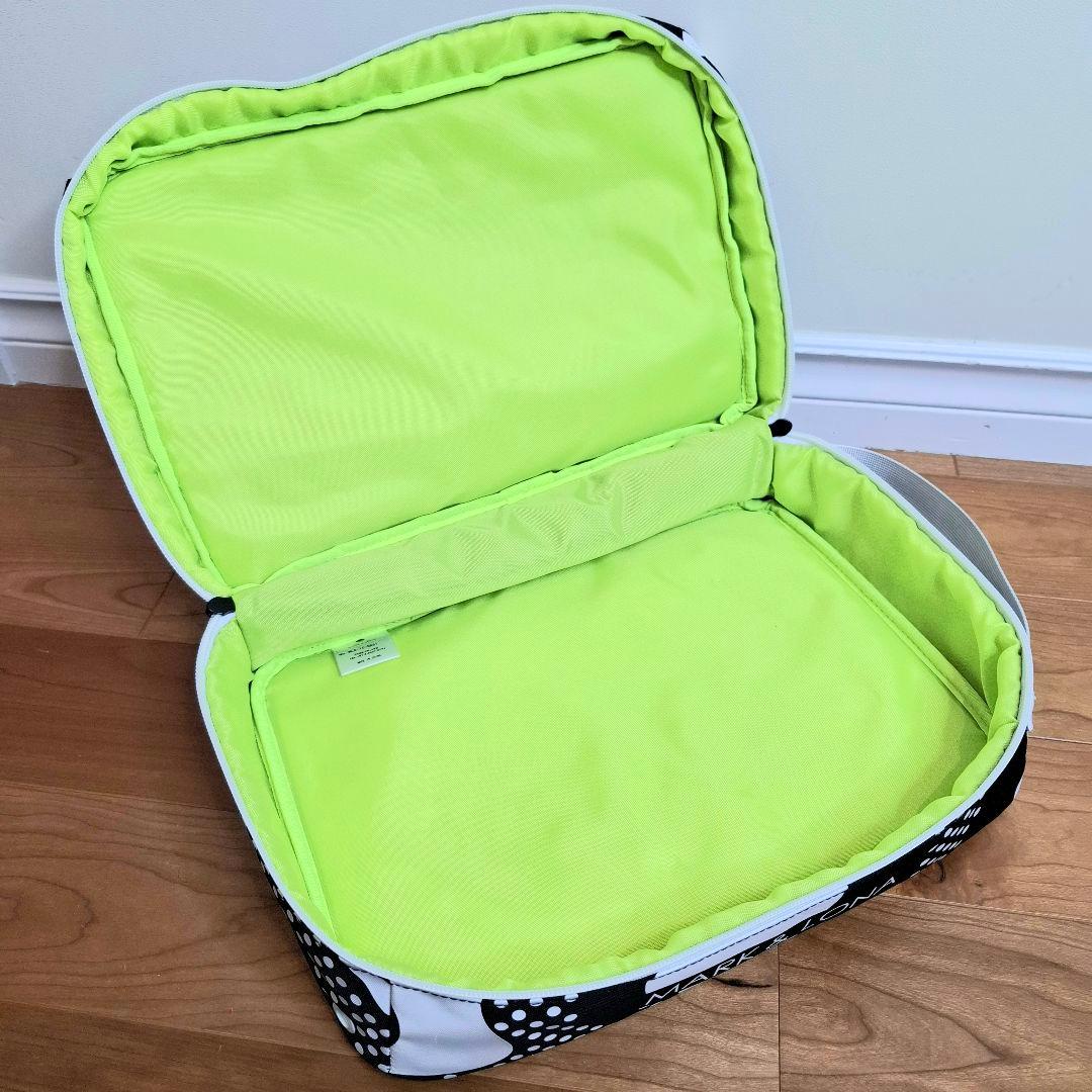 【マークアンドロナ】人気ロゴマーク×ベクターカモフラージュ ゴルフシューズバッグ