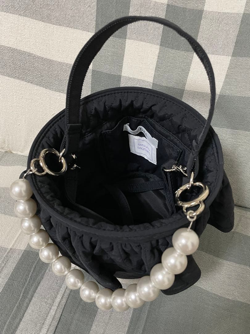 コエル　セツコサジテール　コラボ　キルティングcity ブラック