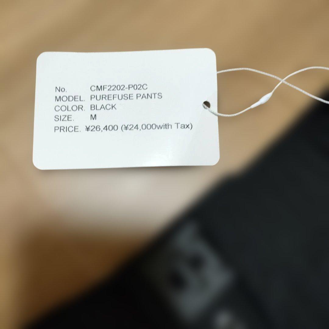 新品CMF OUTDOOR GARMENT PREFUSE PANTSブラックМ