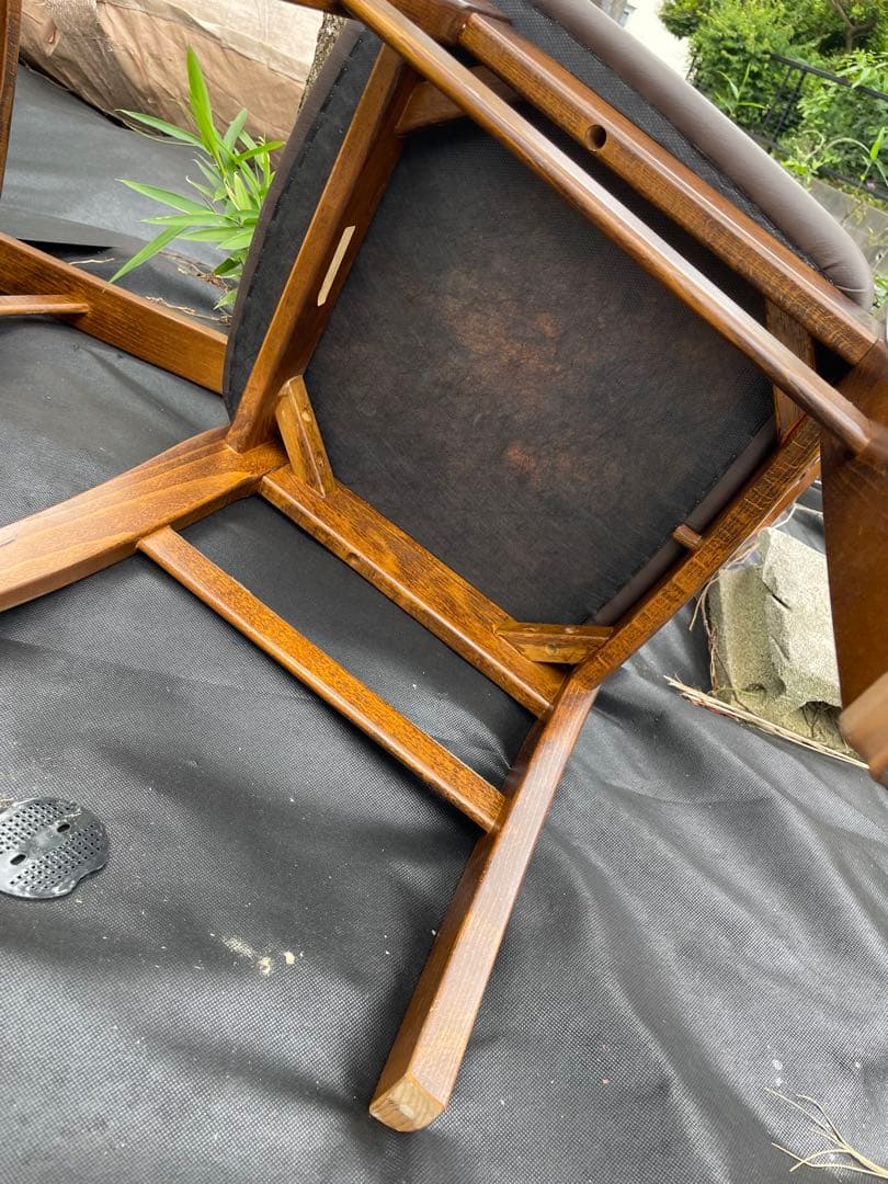 カリモク コロニアルダイニングチェア 椅子　4脚セット　高級家具　天然木