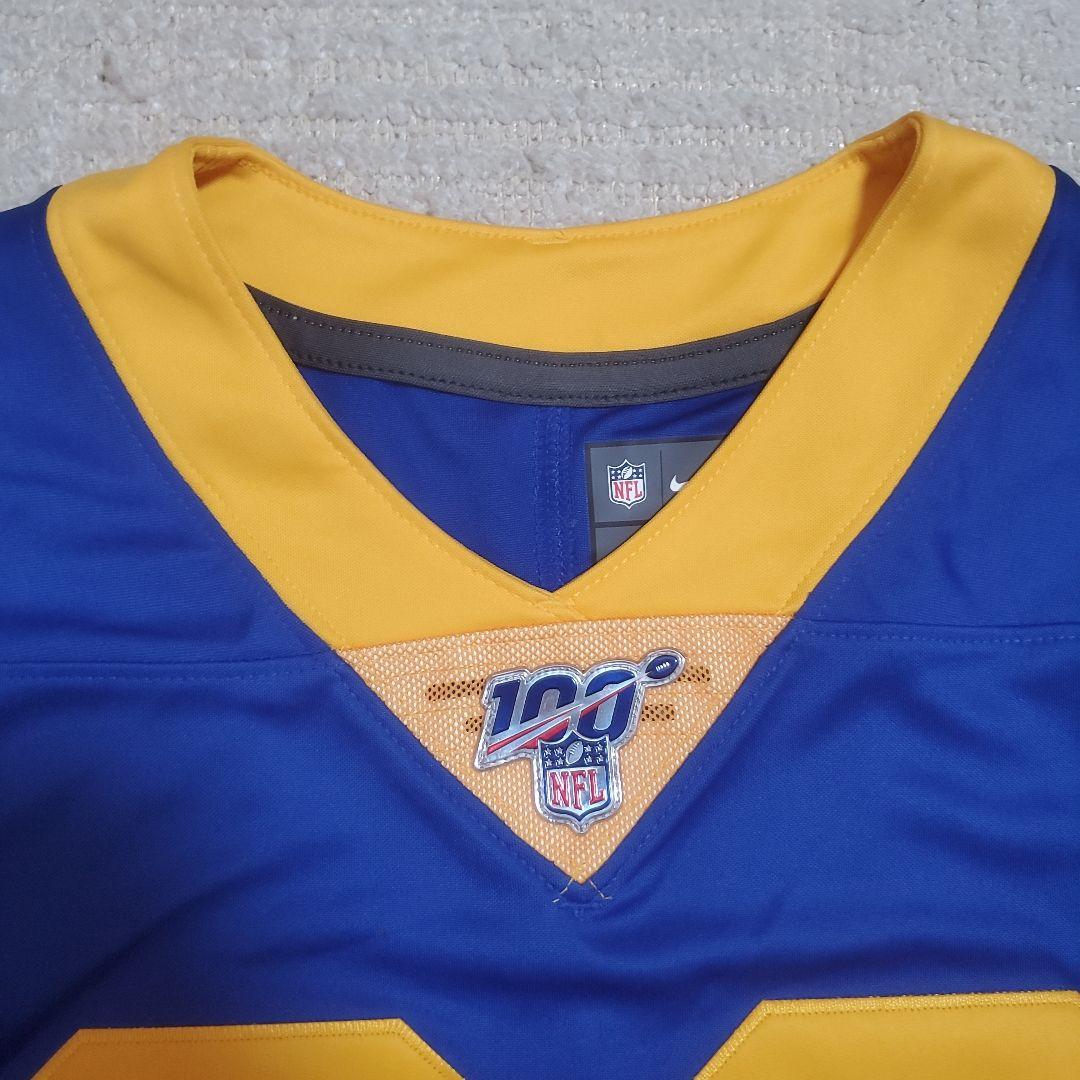 【激レア】NFL100周年記念ユニフォーム　ラムズ　ドナルド　M　刺繍　ナイキ製