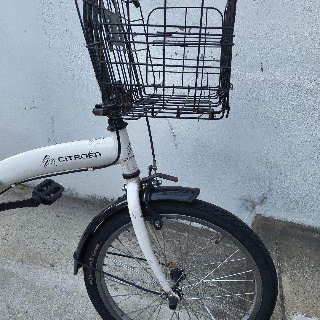 CITROENシトロエン折り畳み電動アシスト自転車 20インチ　ジャンク