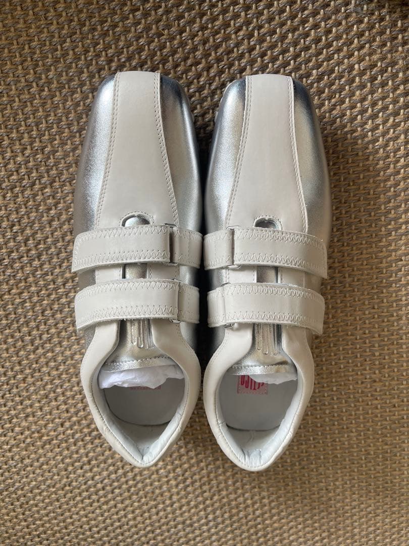 ⭐︎値下げ⭐︎FETICO SQUARE-TOE LEATHER スニーカー