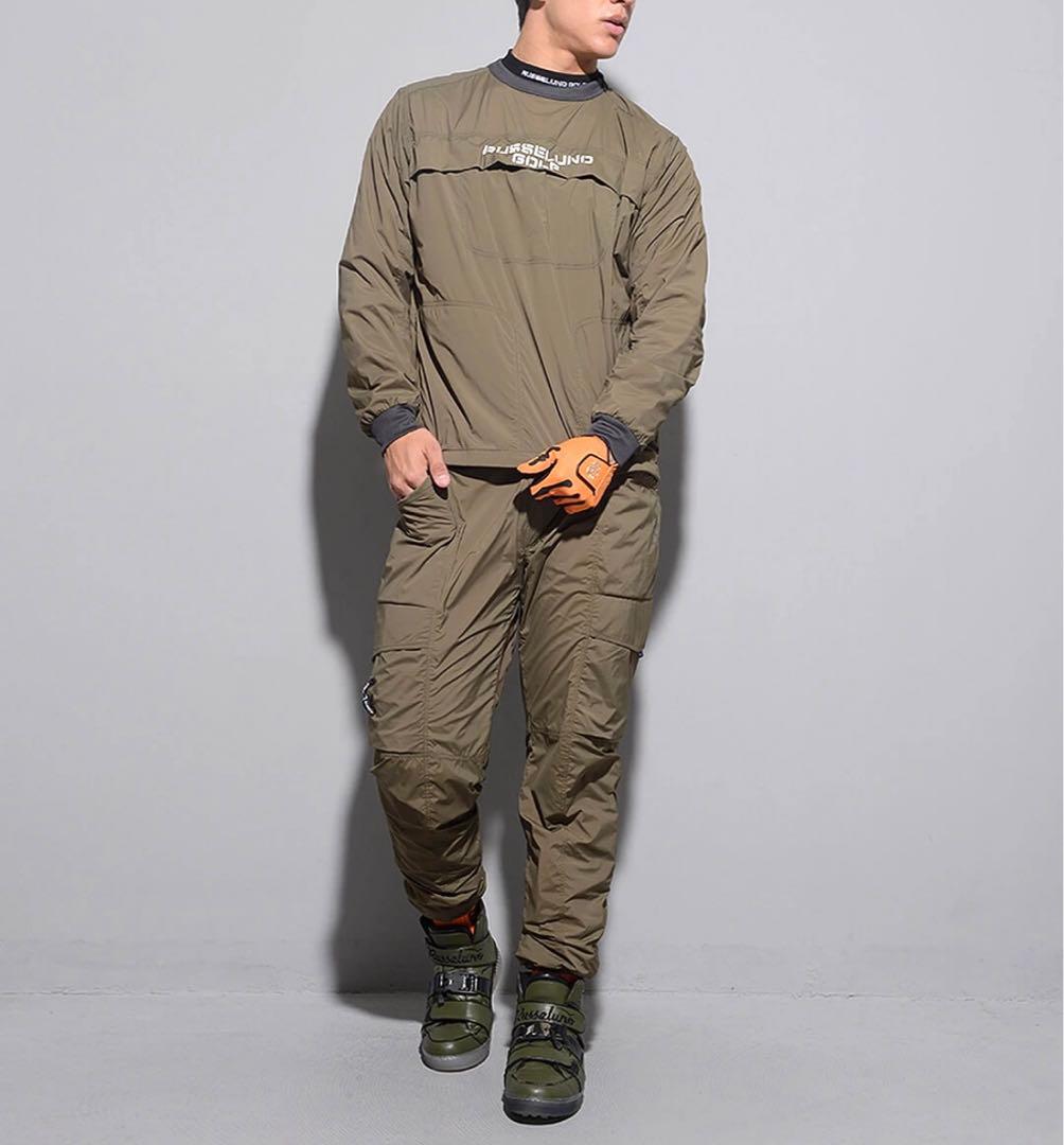 新品 ラッセルノ ゴルフ コンバット ポケット ナイロン セットアップ XL 6