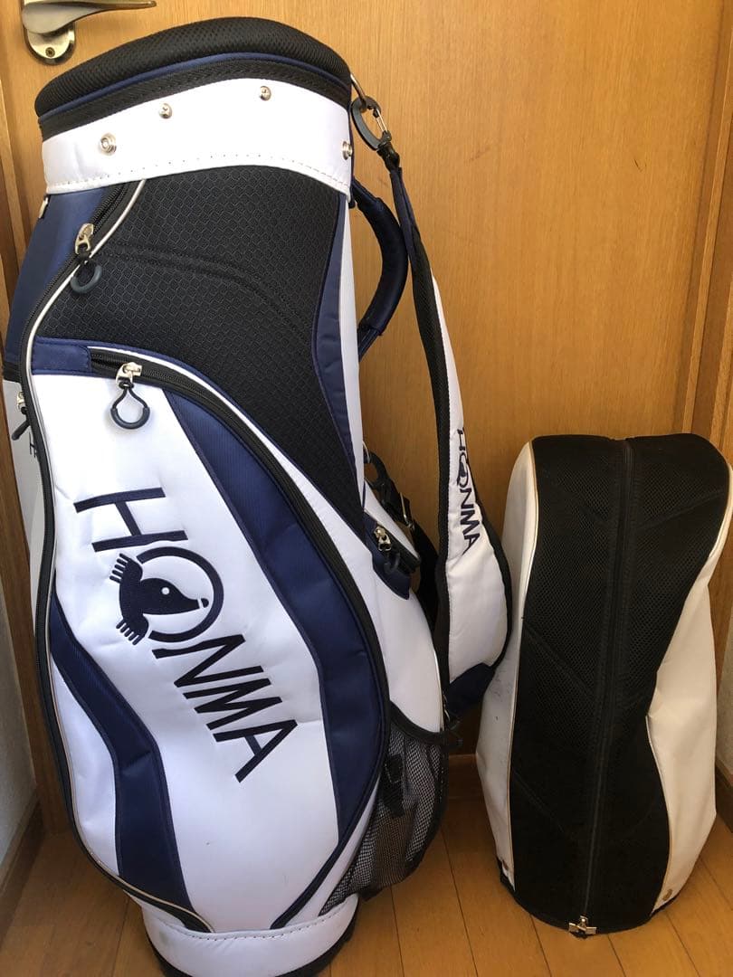 【送料込み】廃盤希少品　軽量ホンマ　キャディバッグ 8.5型 メンズ