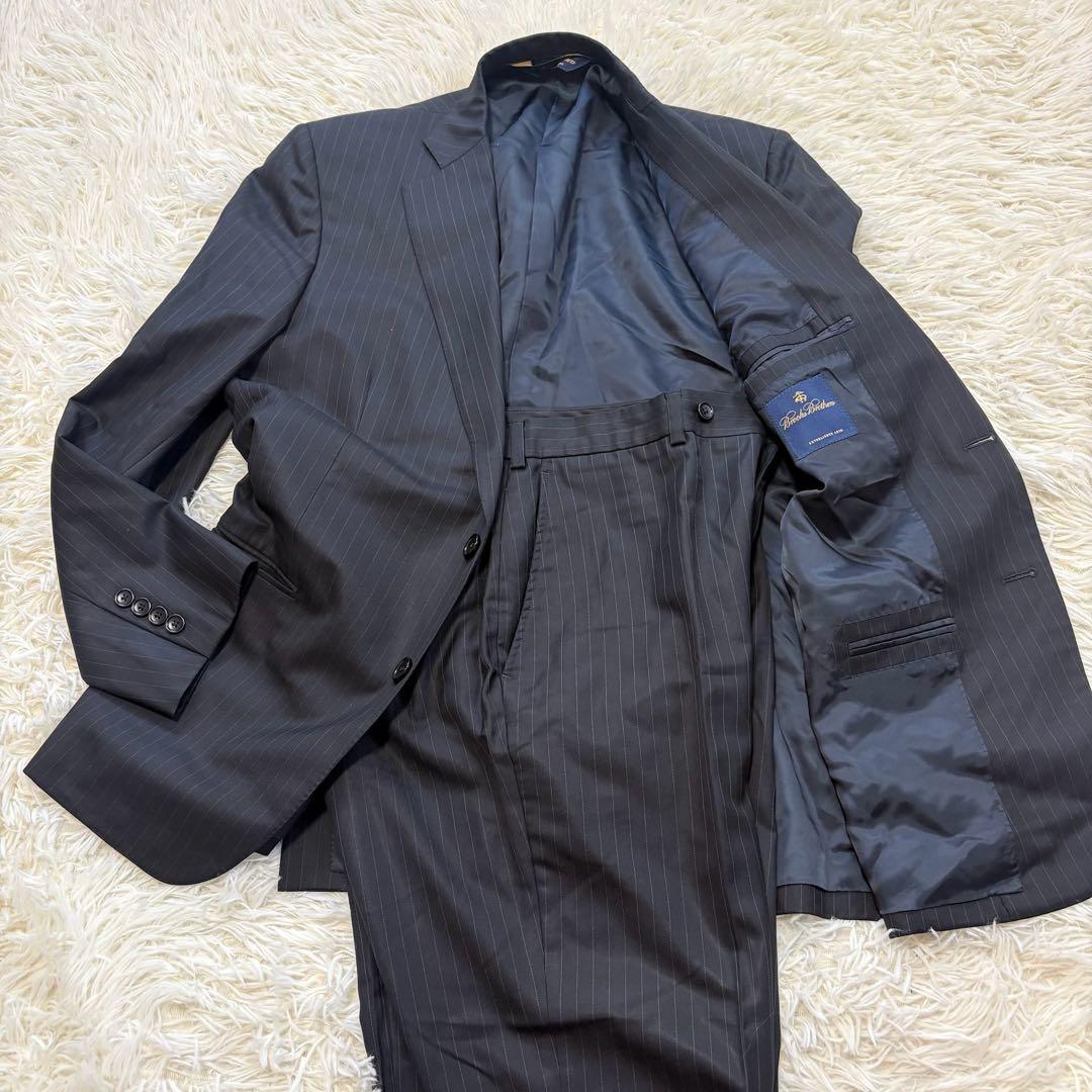 2323 ブルックスブラザーズ スーツジャケット セットアップ 上下 ストライプ