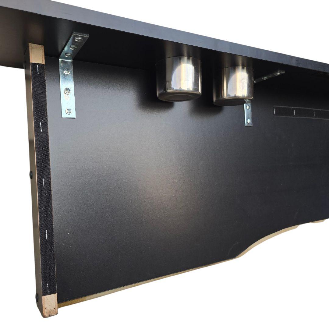 ハイエース 200系 スーパーGL 標準幅用 後部座席テーブル ドリンクホルダー