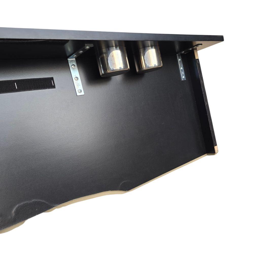 ハイエース 200系 スーパーGL 標準幅用 後部座席テーブル ドリンクホルダー