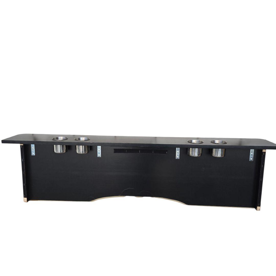 ハイエース 200系 スーパーGL 標準幅用 後部座席テーブル ドリンクホルダー