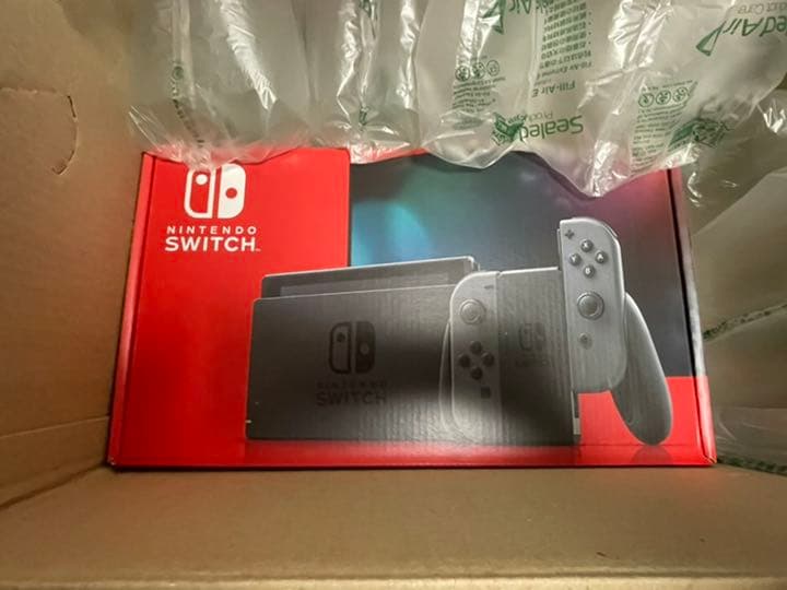 即配 新品 Nintendo Switch ネオングレー本体 スイッチ2台セット