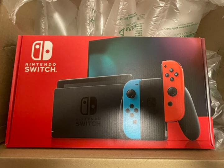 即配 新品 Nintendo Switch ネオングレー本体 スイッチ2台セット