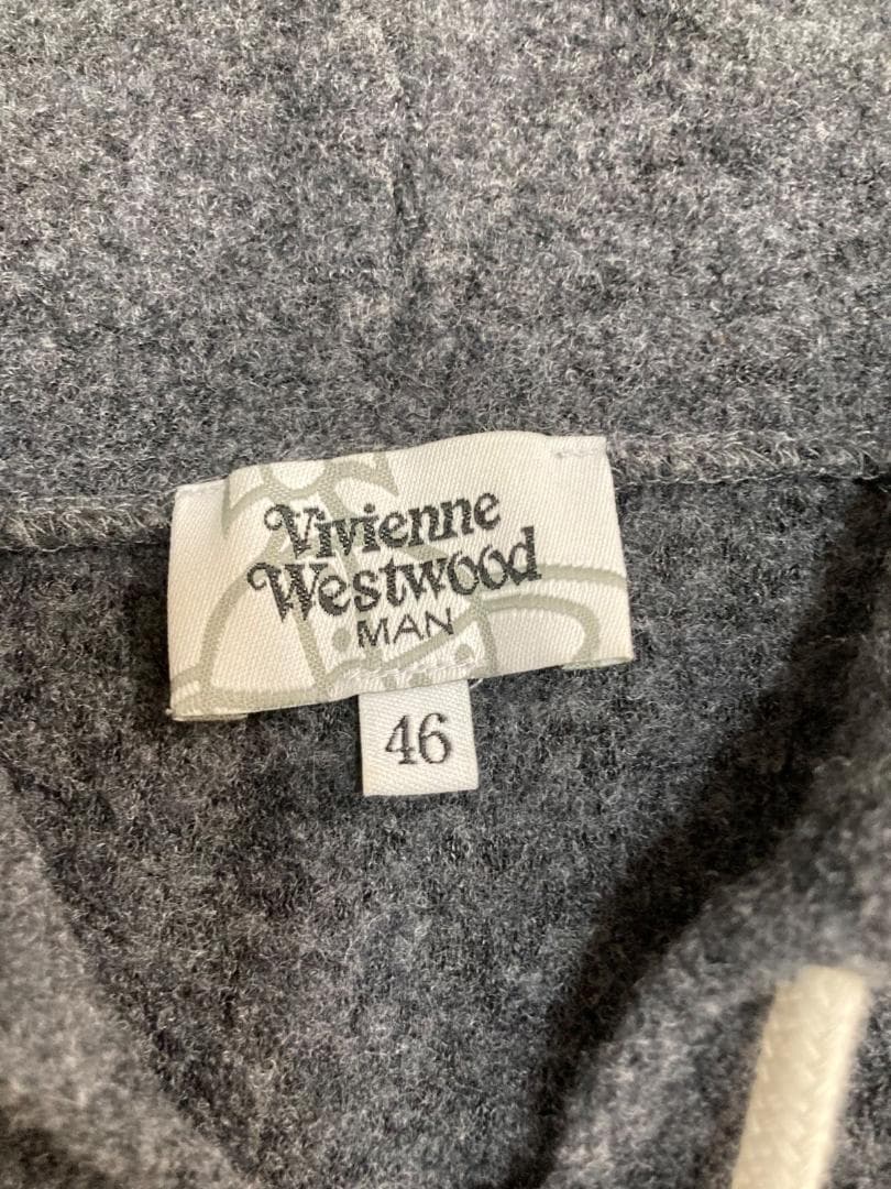 15892✨ヴィヴィアンウエストウッド 魔女フード パーカー/46/ウール