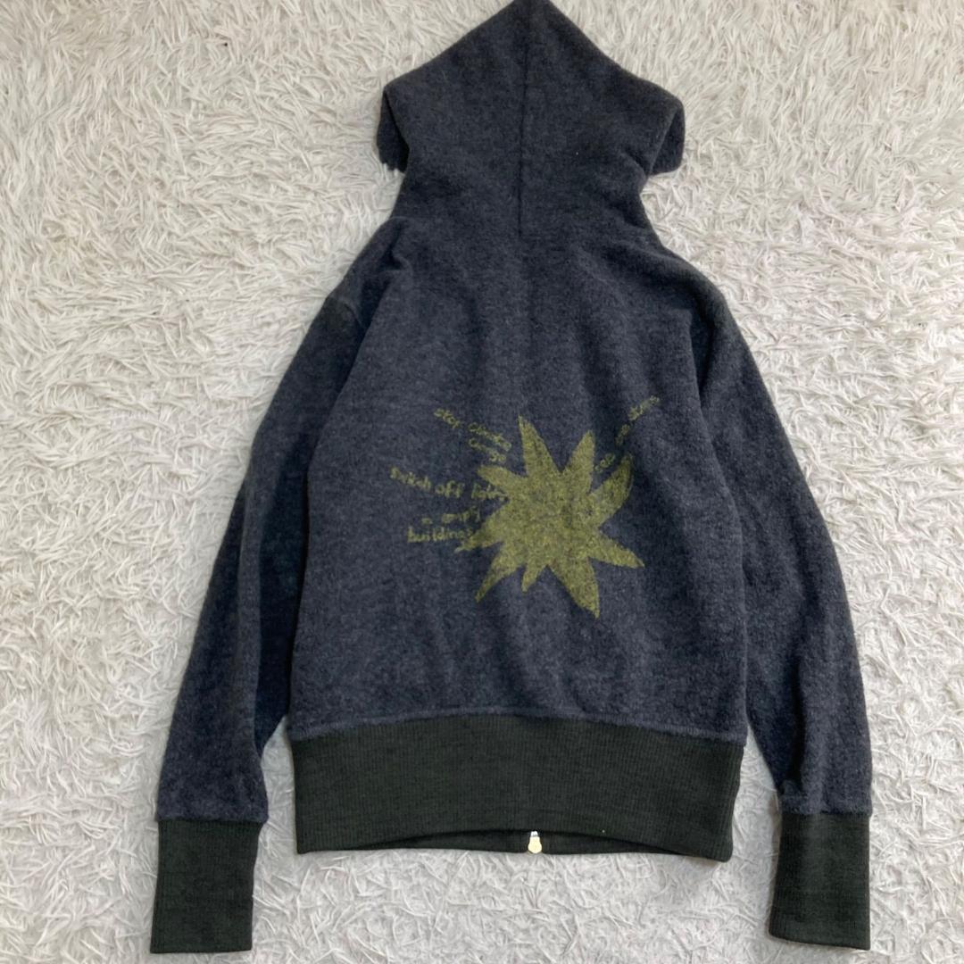 15892✨ヴィヴィアンウエストウッド 魔女フード パーカー/46/ウール