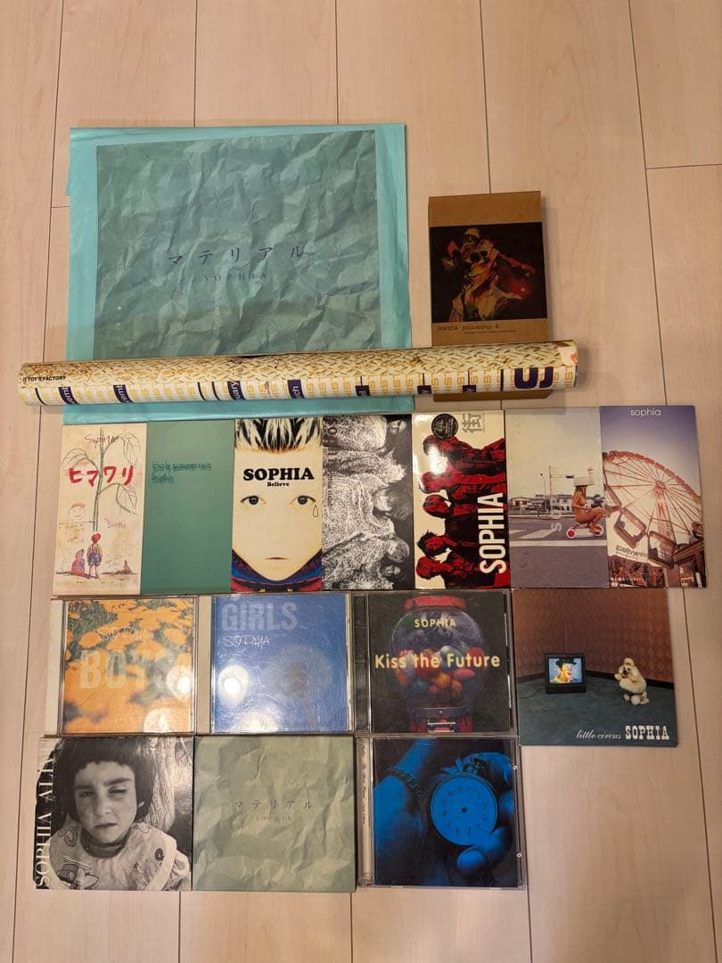 SOPHIA CD、VHS、非売品ポスターセット 複数枚 特典付き