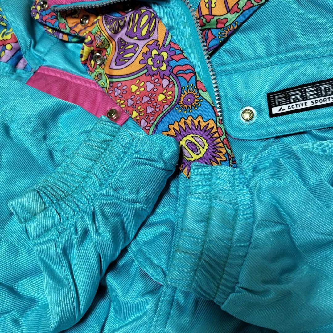 FRED スキーウェア 上下セット キッズ 90年代レトロ