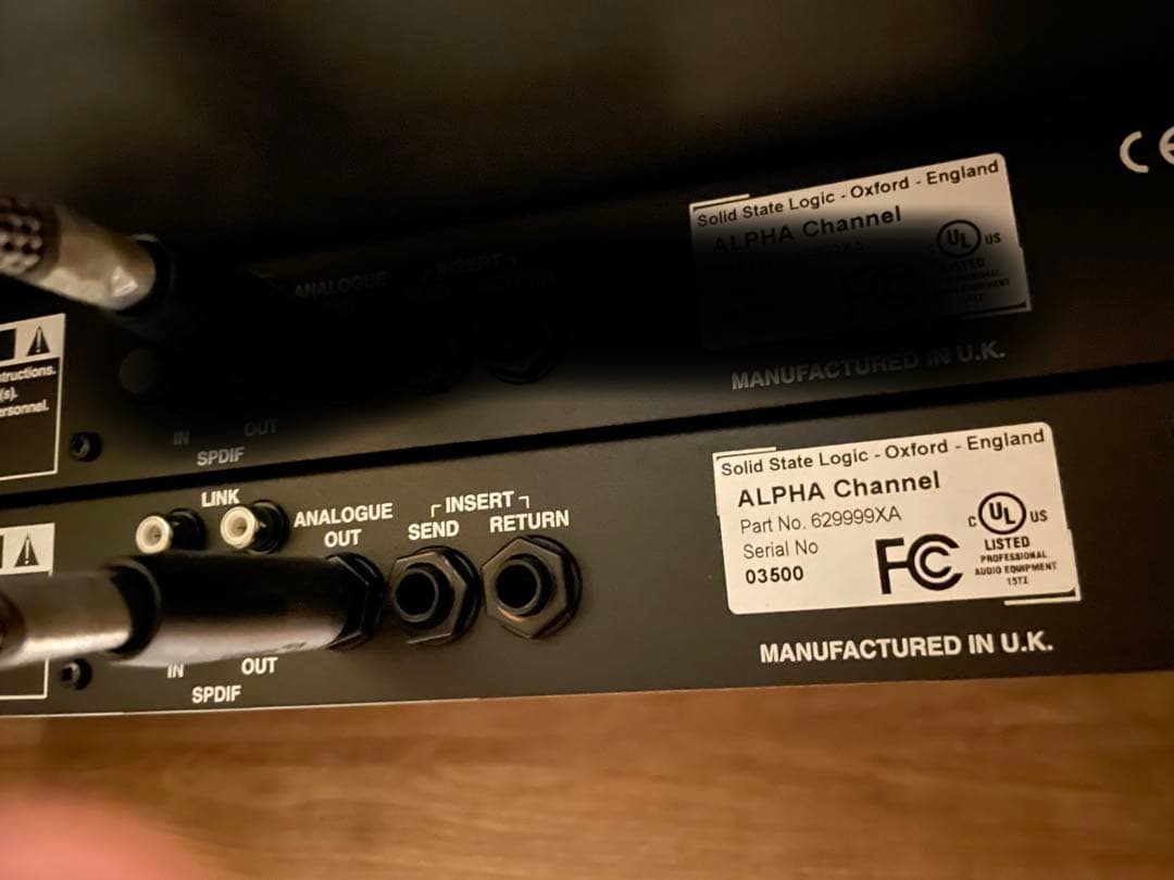 配信機器・PA機器・レコーディング機器 SOLID STATE LOGIC ALPHA CHANNEL