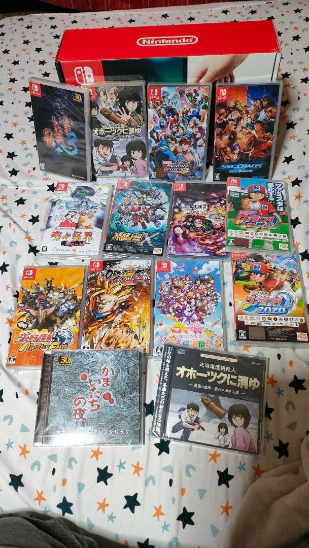 A*A様 Nintendo Switch 本体とソフト12本レアサウンドCDまと