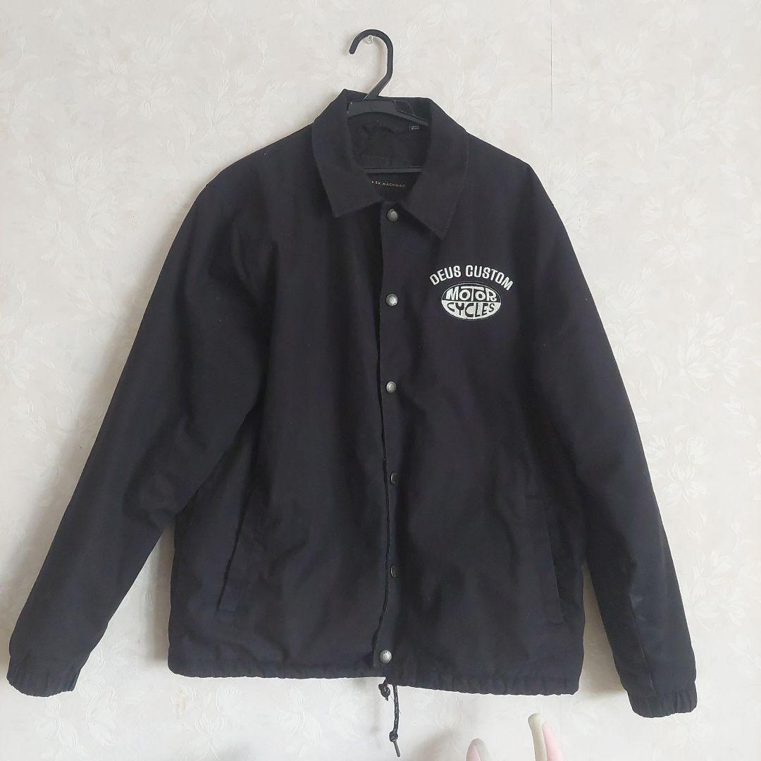 【年末最終値下げ】 DEUS EX MACHINAコーチジャケット ブラック