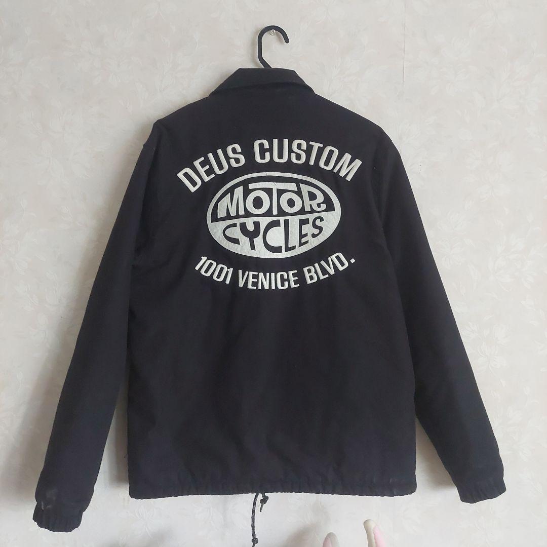 【年末最終値下げ】 DEUS EX MACHINAコーチジャケット ブラック