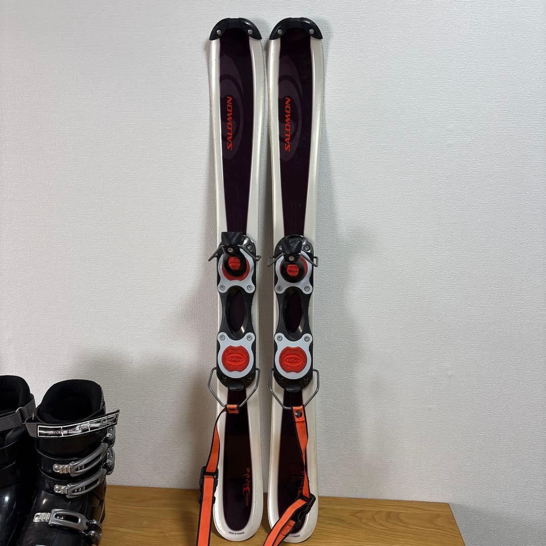 メンズ　ショートスキーセット　SALOMON 28.5cm〜29cm ブーツ付