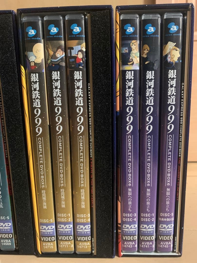 銀河鉄道999 COMPLETE DVD-BOX 全6巻