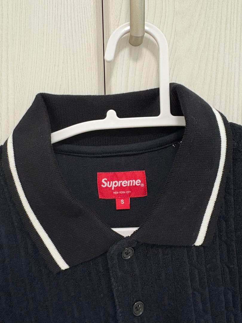 SUPREME ニットポロシャツ