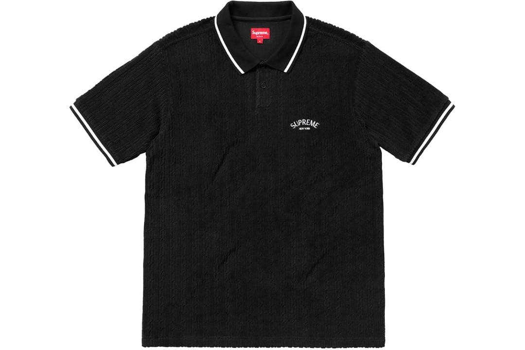 SUPREME ニットポロシャツ